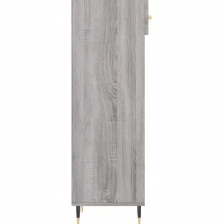 vidaXL skoreol 30x35x105 cm konstrueret træ grå sonoma-eg
