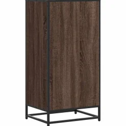 vidaXL skoreol 48x38x97,5 cm konstrueret træ brun egetræsfarve