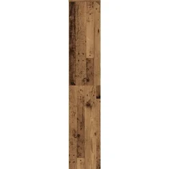 vidaXL skoreol 54x34x183 cm konstrueret træ gammelt træ-look