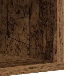 vidaXL skoreol 54x34x183 cm konstrueret træ gammelt træ-look