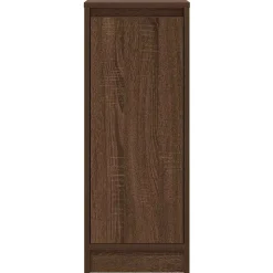 vidaXL skoreol 29,5x34x76 cm konstrueret træ brun egetræsfarve