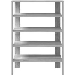 vidaXL skoreol 60x30x98 cm konstrueret træ grå sonoma-eg