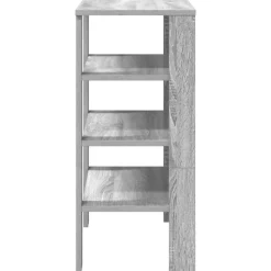 vidaXL skoreol 61x32x70 cm konstrueret træ grå sonoma-eg