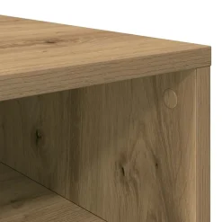 vidaXL skoreol 54x34x100,5 cm konstrueret træ egetræsfarve
