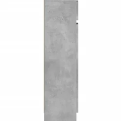 vidaXL skoreol 100,5x28x100 cm konstrueret træ betongrå