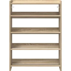 vidaXL skoreol 60x25x81 cm konstrueret træ sonoma-eg