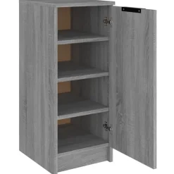 vidaXL skoskab 30x35x70 cm konstrueret træ grå sonoma-eg