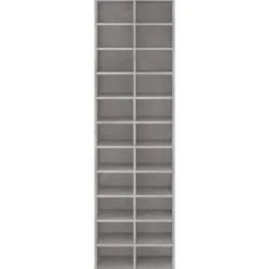 vidaXL skoskab 54x34x183 cm konstrueret træ betongrå