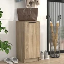 vidaXL skoskab 30x35x70 cm konstrueret træ sonoma-eg