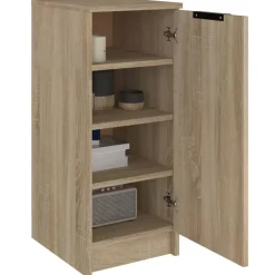 vidaXL skoskab 30x35x70 cm konstrueret træ sonoma-eg