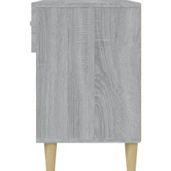 vidaXL skoskab 102x35x55 cm konstrueret træ grå sonoma-eg