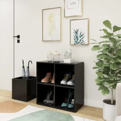 vidaXL skoskab 105x35,5x70 cm konstrueret træ grå