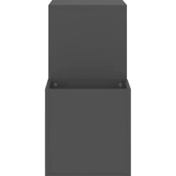 vidaXL skoskab 105x35,5x70 cm konstrueret træ grå