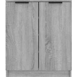 vidaXL skoskab 59x35x70 cm konstrueret træ grå sonoma-eg