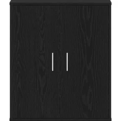 vidaXL skoskab 60x35x70 cm konstrueret træ hvid