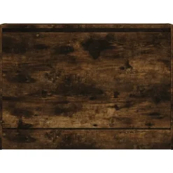 vidaXL skoskab 80x21x57 cm konstrueret træ røget egetræsfarve