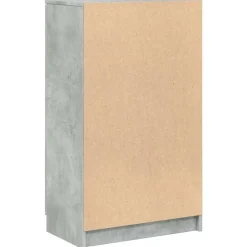 vidaXL skoskab 59x35x100,5 cm konstrueret træ betongrå