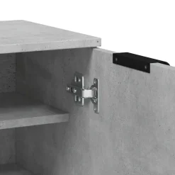 vidaXL skoskab 59x35x100,5 cm konstrueret træ betongrå