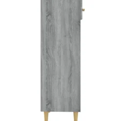 vidaXL skoskab 30x35x105 cm konstrueret træ grå sonoma-eg