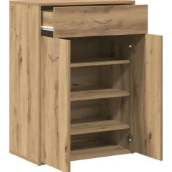vidaXL skoskab 60x35x84 cm konstrueret træ kunsteg