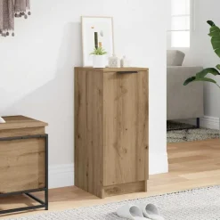 vidaXL skoskab 29,5x35x70 cm konstrueret træ kunsteg