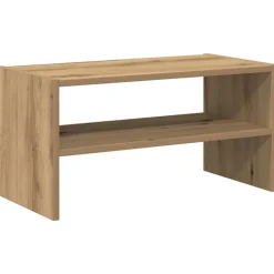 vidaXL skostativ stabelbar 60x30x30,5 cm egetræsfarvet