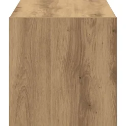 vidaXL skostativ stabelbar 60x30x30,5 cm egetræsfarvet