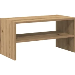 vidaXL skostativ stabelbar 60x30x30,5 cm egetræsfarvet