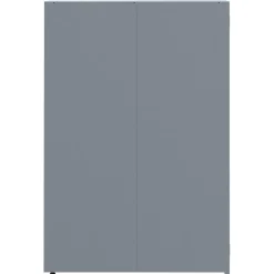 vidaXL skraldespandsskjuler 69x79x117 cm 1 rum stål grå