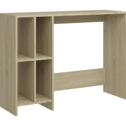 vidaXL skrivebord 102,5x35x75 cm konstrueret træ sonoma-eg