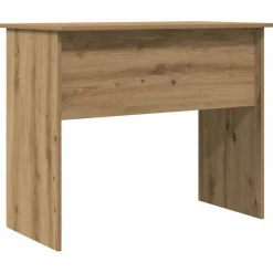 vidaXL skrivebord 90x50x74 cm konstrueret træ kunsteg