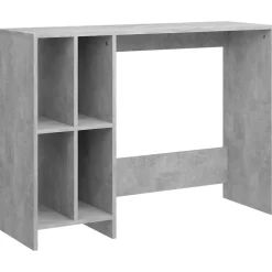 vidaXL skrivebord 102,5x35x75 cm konstrueret træ betongrå