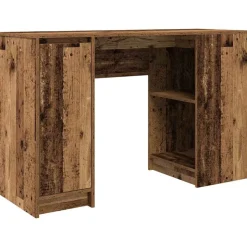 vidaXL skrivebord 120x42x76 cm konstrueret træ antikt træ