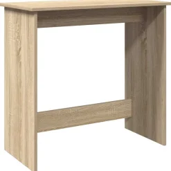 vidaXL skrivebord 80x40x75 cm konstrueret træ sonoma-eg