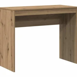 vidaXL skrivebord 90x40x72 cm konstrueret træ kunsteg