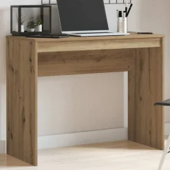 vidaXL skrivebord 90x40x72 cm konstrueret træ kunsteg