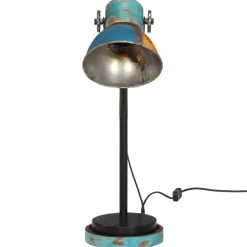 vidaXL skrivebordslampe 25 W 18x18x60 cm E27 flerfarvet
