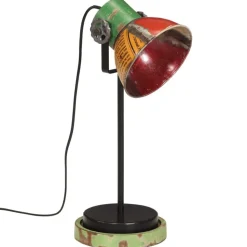 vidaXL skrivebordslampe 25 W 17x17x50 cm E27 flerfarvet