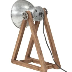 vidaXL skrivebordslampe 30x17x40 cm 25 W E27 vintagesølv