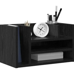 vidaXL Skrivebordsorganisator Gammelt træ 44,5 x 24 x 25 cm