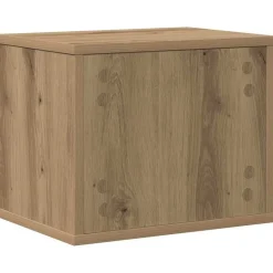 vidaXL Skrivebordsorganisator Artisan Egetræ 36 x 26 x 29,5 cm