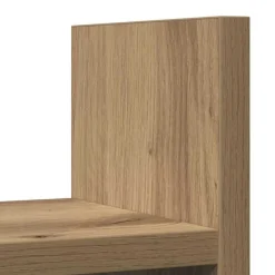 vidaXL Skrivebordsorganisator Artisan Egetræ 34,5 x 15,5 x 35,5 cm