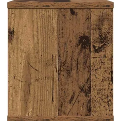 vidaXL Skrivebordsorganisator Gammelt træ 36 x 26 x 29,5 cm