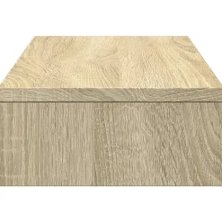 vidaXL skærmholder 60x24x10,5 cm konstrueret træ sonoma-eg