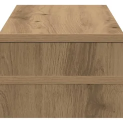 vidaXL skærmholder 54x22x15 cm konstrueret træ kunsteg