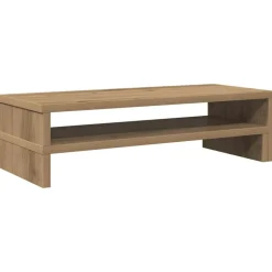 vidaXL skærmholder 54x22x15 cm konstrueret træ kunsteg
