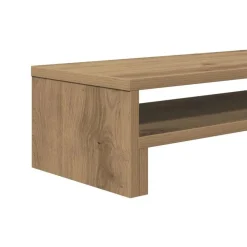vidaXL skærmholder 54x22x15 cm konstrueret træ kunsteg