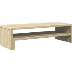 vidaXL skærmholder 54x22x15 cm konstrueret træ sonoma-eg