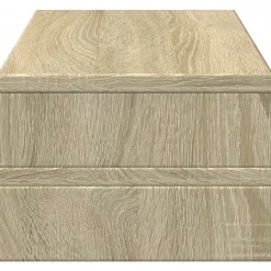 vidaXL skærmholder 54x22x15 cm konstrueret træ sonoma-eg