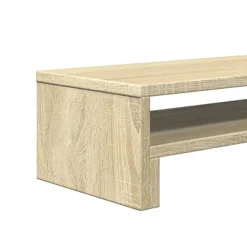 vidaXL skærmholder 54x22x15 cm konstrueret træ sonoma-eg
